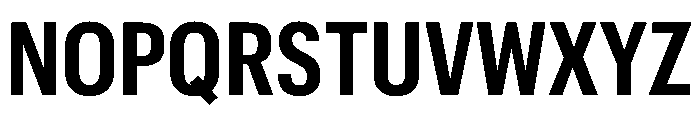 Graphik Condensed Semibold Font UPPERCASE
