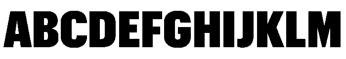 Graphik Condensed Super Font UPPERCASE