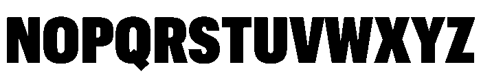 Graphik Condensed Super Font UPPERCASE