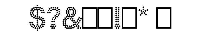 Graphik Decorated Compact Dot Medium Font OTHER CHARS