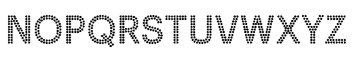 Graphik Decorated Compact Dot Medium Font LOWERCASE