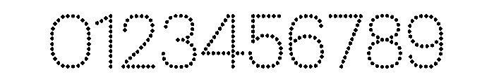 Graphik Decorated Compact Dot Thin Font OTHER CHARS