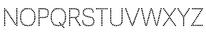 Graphik Decorated Compact Dot Thin Font UPPERCASE
