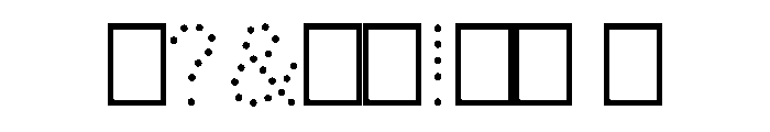 Graphik Decorated Dot Regular Font OTHER CHARS