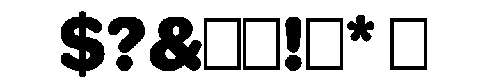 Graphik Decorated Round Black Font OTHER CHARS