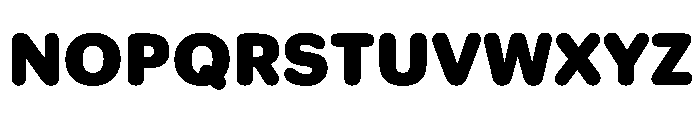 Graphik Decorated Round Black Font LOWERCASE