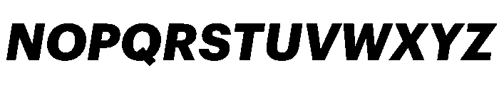Graphik Georgian Bold Italic Font UPPERCASE