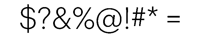 Graphik Georgian Light Font OTHER CHARS