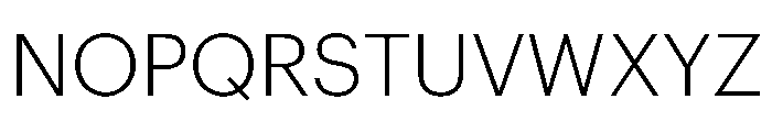 Graphik Georgian Light Font UPPERCASE