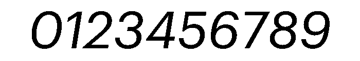 Graphik Georgian Regular Italic Font OTHER CHARS