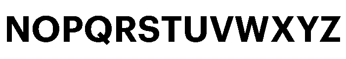 Graphik Georgian Semibold Font UPPERCASE