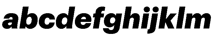 Graphik Hebrew Black Italic FONT