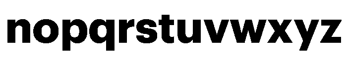Graphik Hebrew Bold Font LOWERCASE
