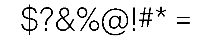 Graphik Hebrew Light Font OTHER CHARS