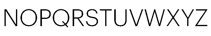 Graphik Hebrew Light Font UPPERCASE