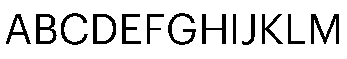 Graphik Hebrew Regular Font UPPERCASE