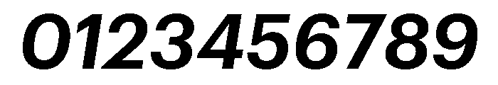 Graphik Hebrew Semibold Italic Font OTHER CHARS