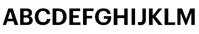 Graphik Hebrew Semibold Font UPPERCASE