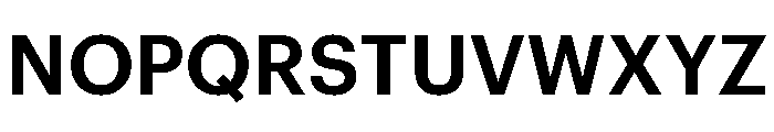 Graphik Hebrew Semibold Font UPPERCASE