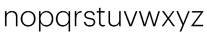 Graphik Light Font LOWERCASE