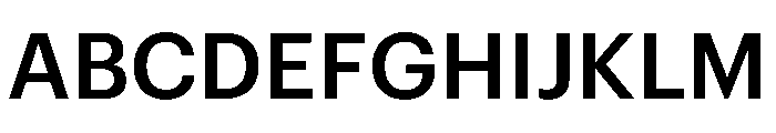 Graphik Medium Font UPPERCASE