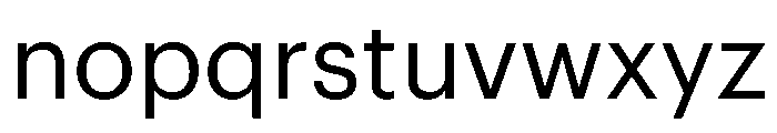 Graphik Regular Font LOWERCASE