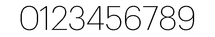 Graphik Thai Extralight Font OTHER CHARS