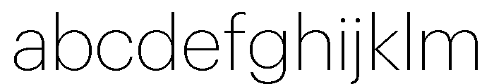 Graphik Thai Extralight FONT