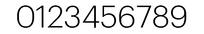 Graphik Thai Light Font OTHER CHARS