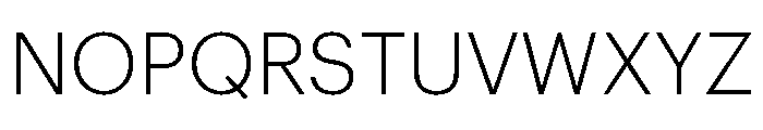 Graphik Thai Light Font UPPERCASE
