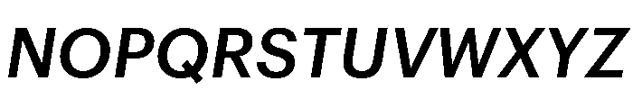 Graphik Thai Medium Italic Font UPPERCASE