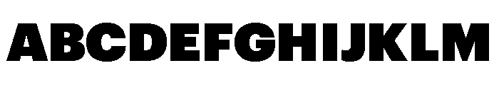 Graphik Thai Super Font UPPERCASE