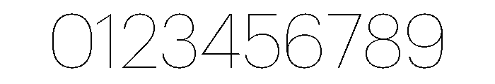 Graphik Thai Thin Font OTHER CHARS