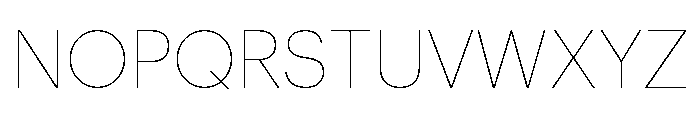 Graphik Thai Thin Font UPPERCASE