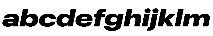 Graphik Wide Black Italic FONT