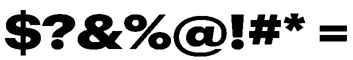 Graphik Wide Black Font OTHER CHARS