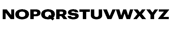 Graphik Wide Black Font UPPERCASE