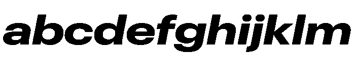 Graphik Wide Bold Italic FONT