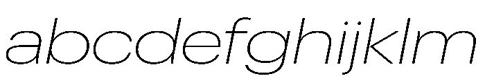 Graphik Wide Extralight Italic FONT