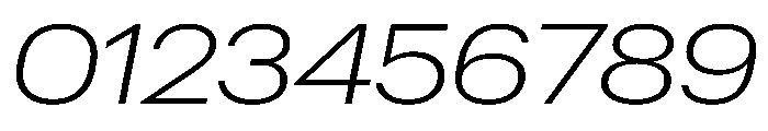 Graphik Wide Light Italic Font OTHER CHARS
