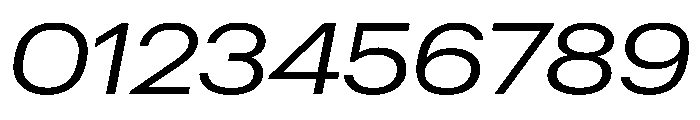 Graphik Wide Regular Italic Font OTHER CHARS