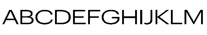 Graphik Wide Regular Font UPPERCASE