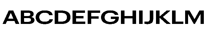 Graphik Wide Semibold Font UPPERCASE
