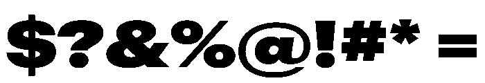 Graphik Wide Super Font OTHER CHARS