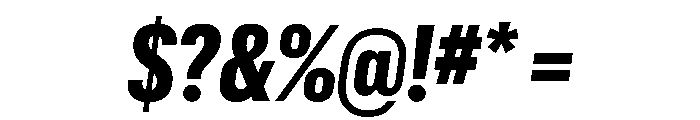 Graphik X Condensed Bold Italic Font OTHER CHARS