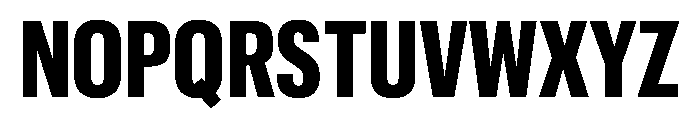 Graphik X Condensed Bold Font UPPERCASE