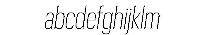 Graphik X Condensed Extralight Italic FONT
