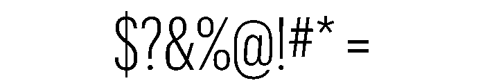 Graphik X Condensed Light Font OTHER CHARS
