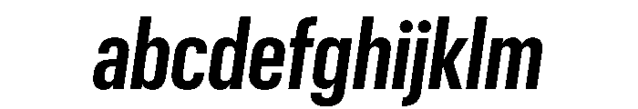 Graphik X Condensed Semibold Italic FONT