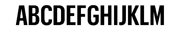 Graphik X Condensed Semibold Font UPPERCASE